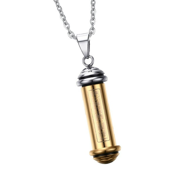 Goldstone Vial Pendant for Good Fortune Goldstone Vial Pendant for Good Fortune